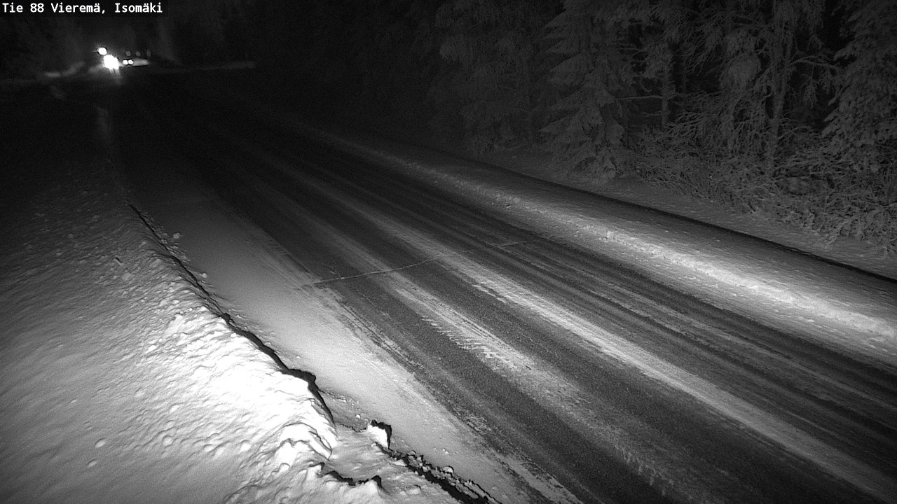 Weather Camera Image Road 88 Vieremä, Isomäki, Vieremä, Pohjois-Savo