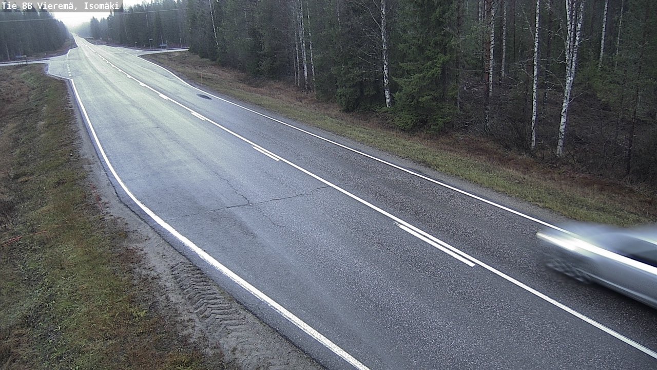 Weather Camera Image Väg 88 Vieremä, Isomäki, Vieremä, Pohjois-Savo