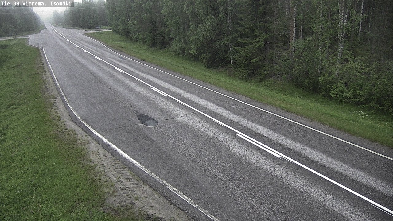 Kelikamerat Kuva Tie 88 Vieremä, Isomäki, Vieremä, Pohjois-Savo