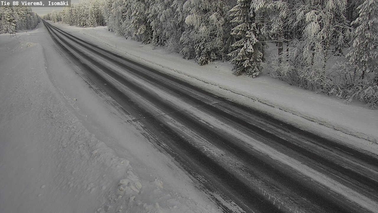 Weather Camera Image Road 88 Vieremä, Isomäki, Vieremä, Pohjois-Savo