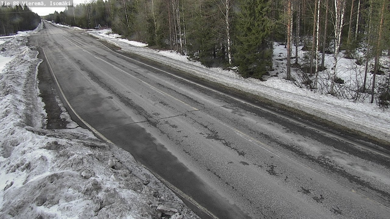 Kelikamerat Kuva Tie 88 Vieremä, Isomäki, Vieremä, Pohjois-Savo