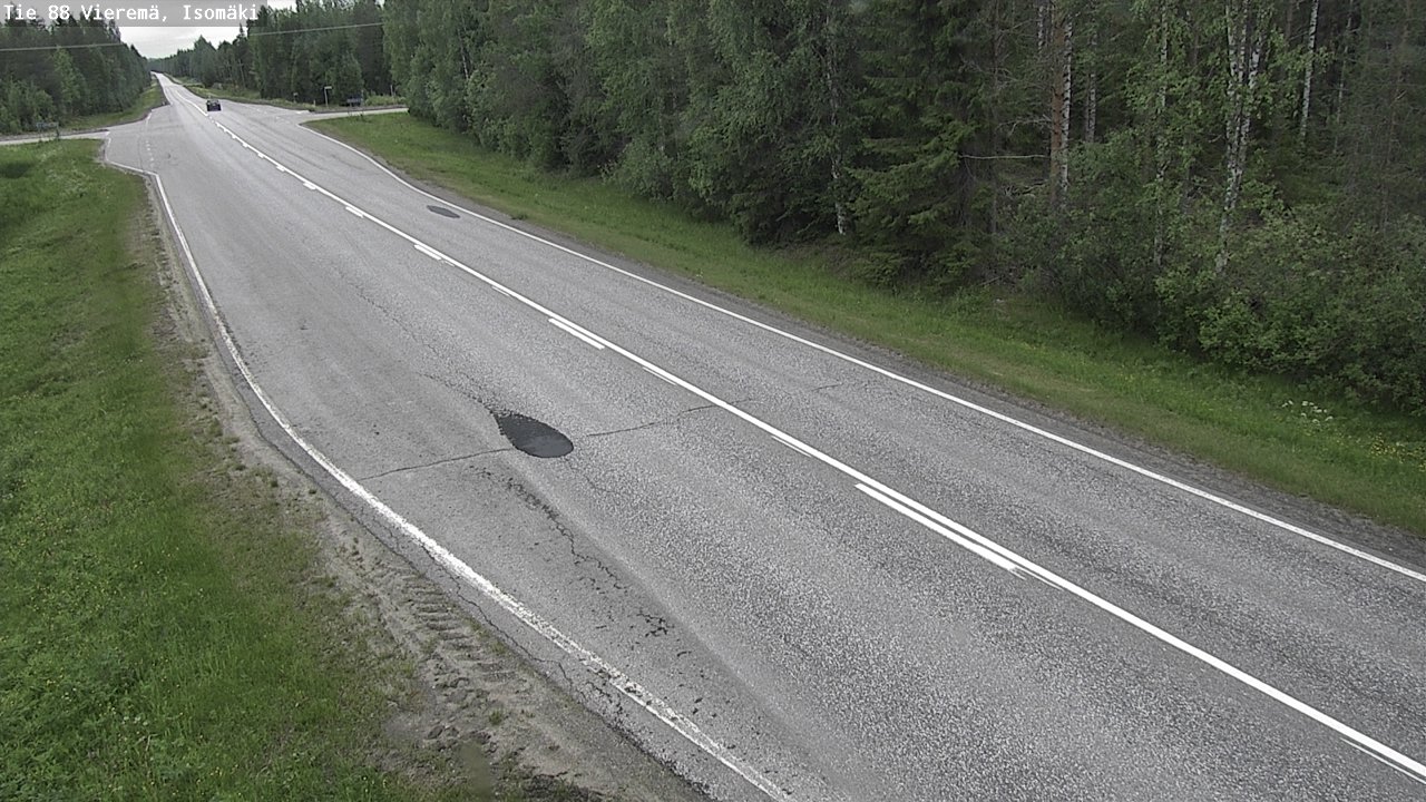 Kelikamerat Kuva Tie 88 Vieremä, Isomäki, Vieremä, Pohjois-Savo