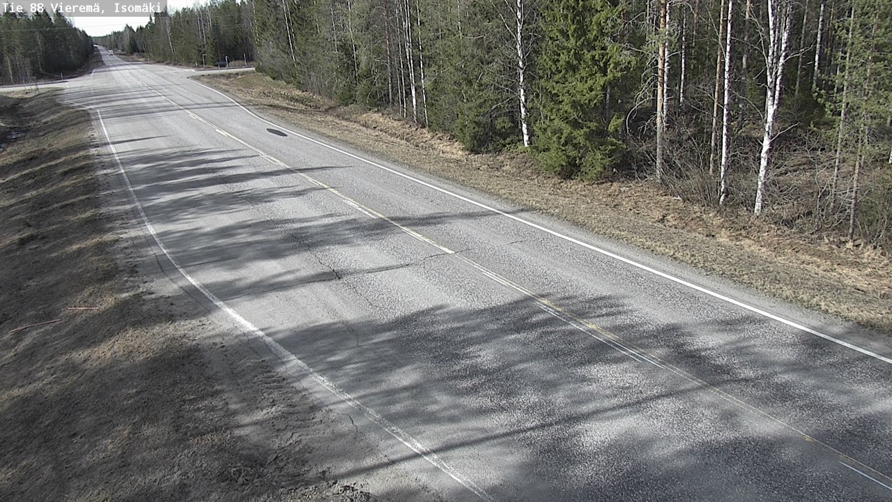 Kelikamerat Kuva Tie 88 Vieremä, Isomäki, Vieremä, Pohjois-Savo