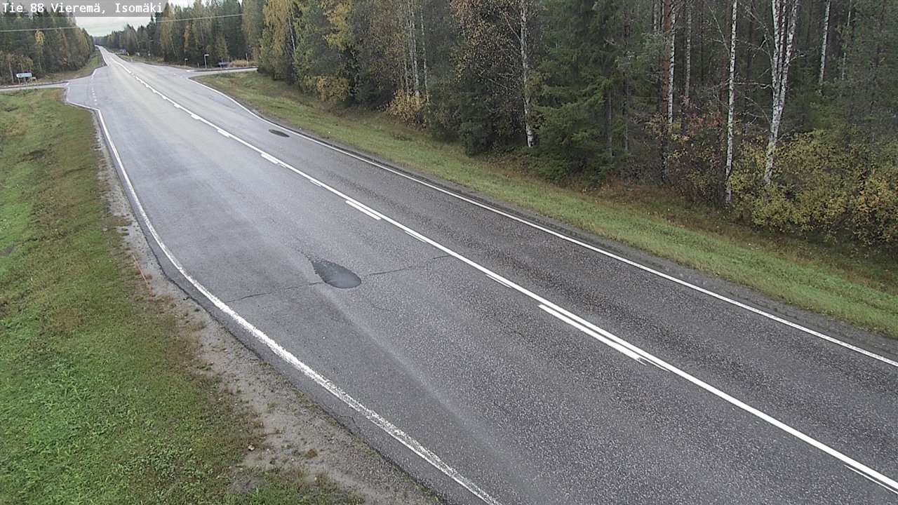 Kelikamerat Kuva Tie 88 Vieremä, Isomäki, Vieremä, Pohjois-Savo