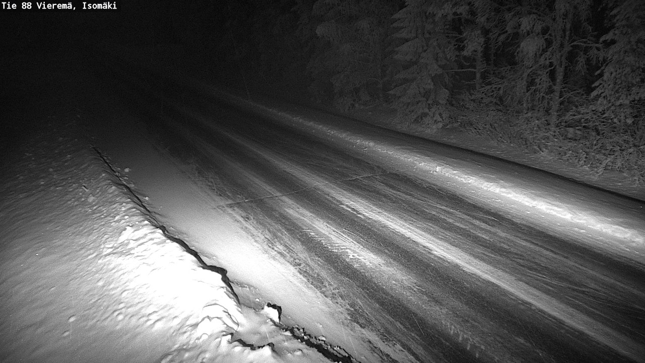 Kelikamerat Kuva Tie 88 Vieremä, Isomäki, Vieremä, Pohjois-Savo