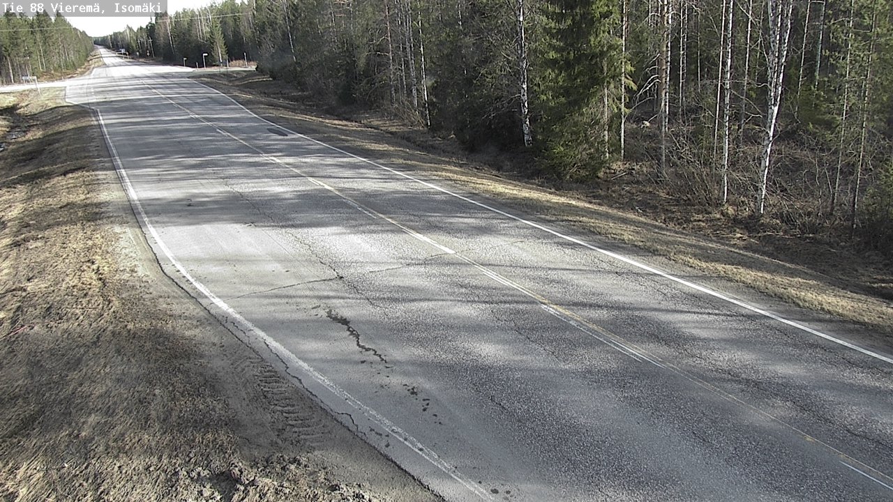 Kelikamerat Kuva Tie 88 Vieremä, Isomäki, Vieremä, Pohjois-Savo