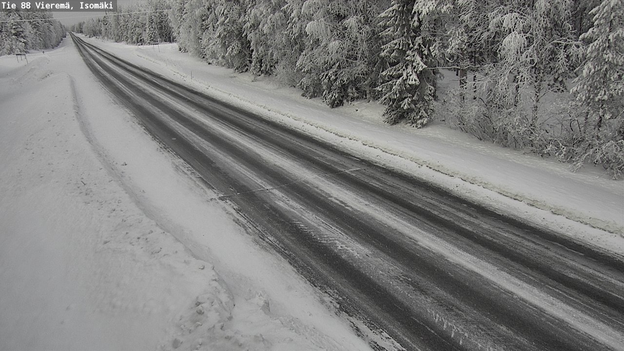 Kelikamerat Kuva Tie 88 Vieremä, Isomäki, Vieremä, Pohjois-Savo