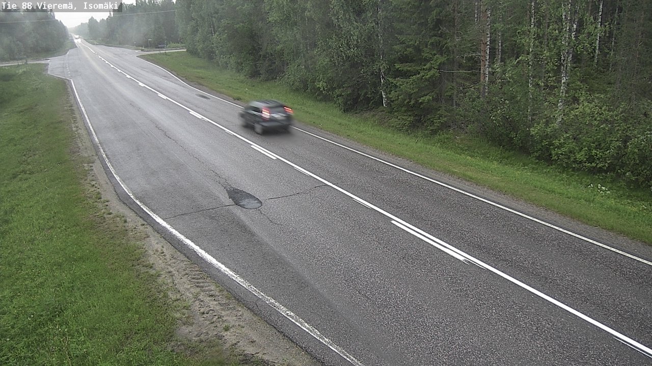 Kelikamerat Kuva Tie 88 Vieremä, Isomäki, Vieremä, Pohjois-Savo