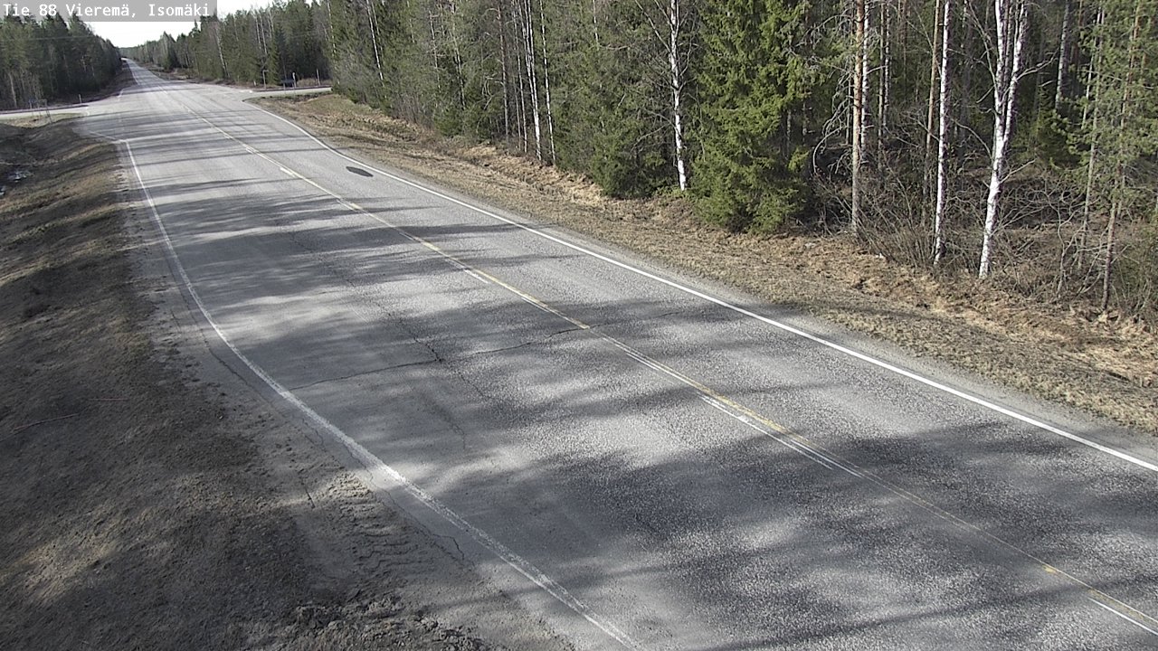 Kelikamerat Kuva Tie 88 Vieremä, Isomäki, Vieremä, Pohjois-Savo
