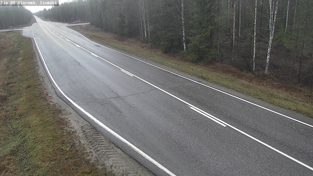 Weather Camera Image Väg 88 Vieremä, Isomäki, Vieremä, Pohjois-Savo