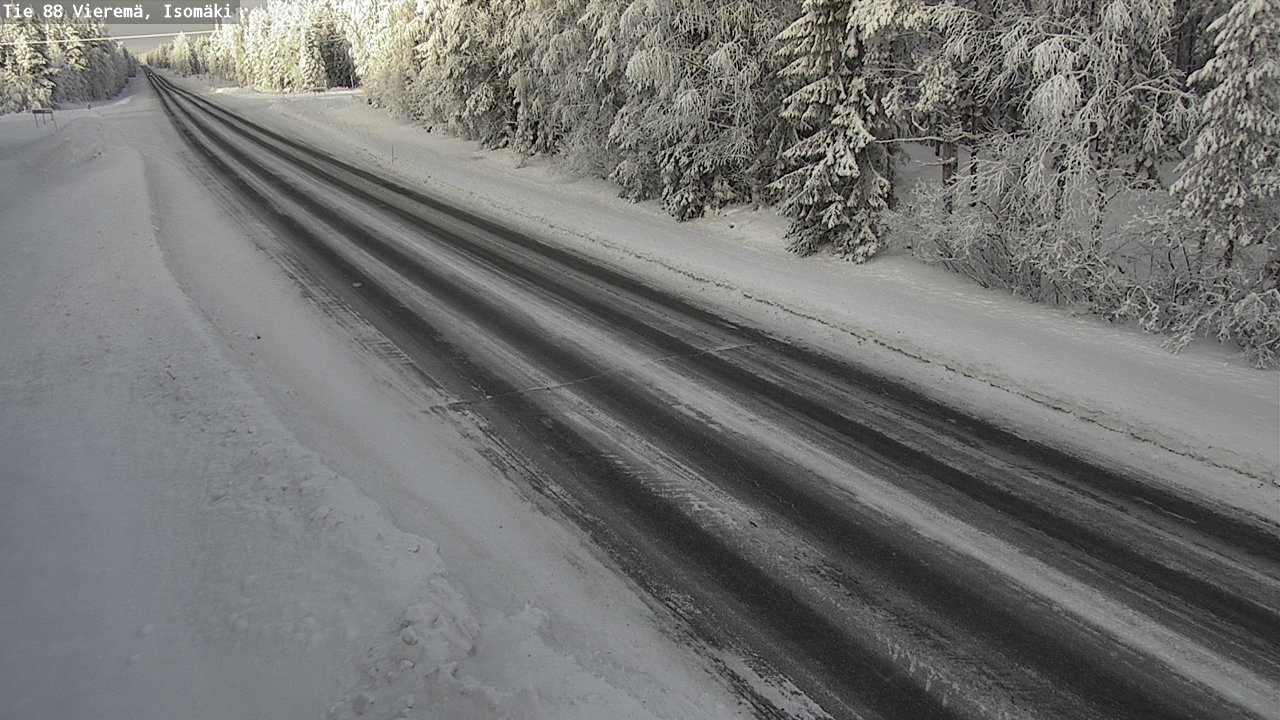 Weather Camera Image Road 88 Vieremä, Isomäki, Vieremä, Pohjois-Savo