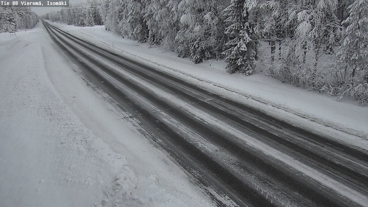 Weather Camera Image Road 88 Vieremä, Isomäki, Vieremä, Pohjois-Savo