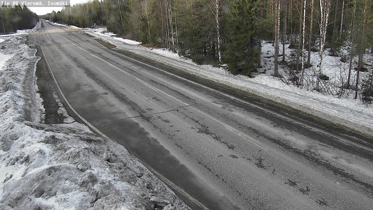 Kelikamerat Kuva Tie 88 Vieremä, Isomäki, Vieremä, Pohjois-Savo