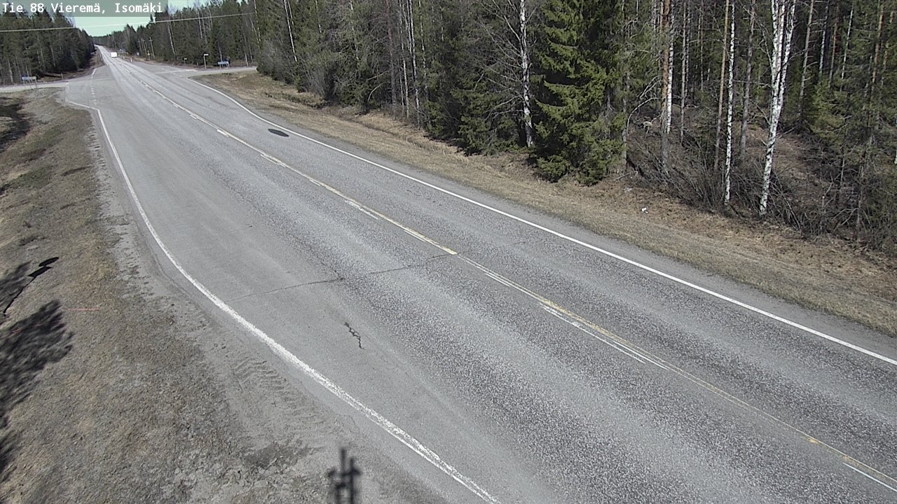 Kelikamerat Kuva Tie 88 Vieremä, Isomäki, Vieremä, Pohjois-Savo