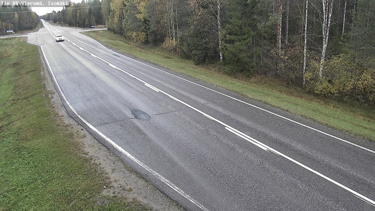 Kelikamerat Kuva Tie 88 Vieremä, Isomäki, Vieremä, Pohjois-Savo