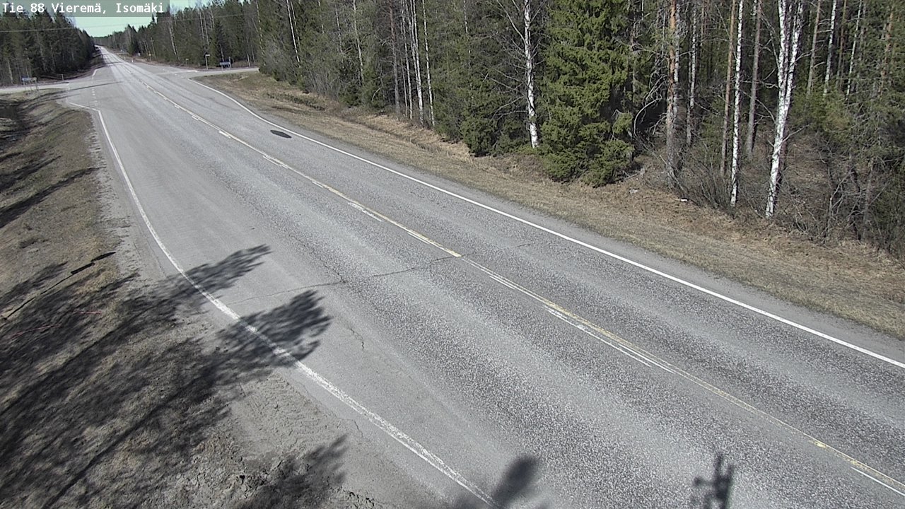 Kelikamerat Kuva Tie 88 Vieremä, Isomäki, Vieremä, Pohjois-Savo
