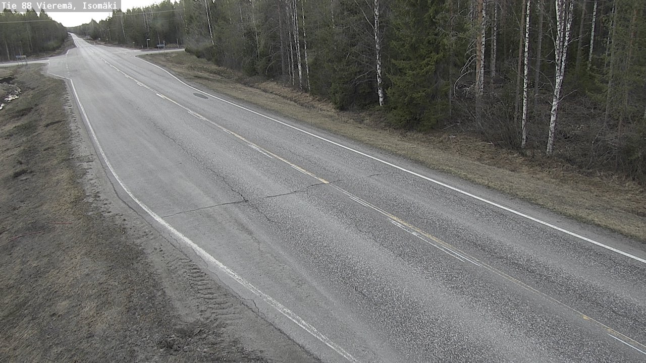 Kelikamerat Kuva Tie 88 Vieremä, Isomäki, Vieremä, Pohjois-Savo