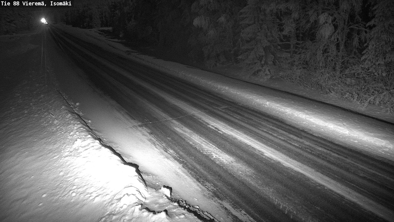 Weather Camera Image Road 88 Vieremä, Isomäki, Vieremä, Pohjois-Savo