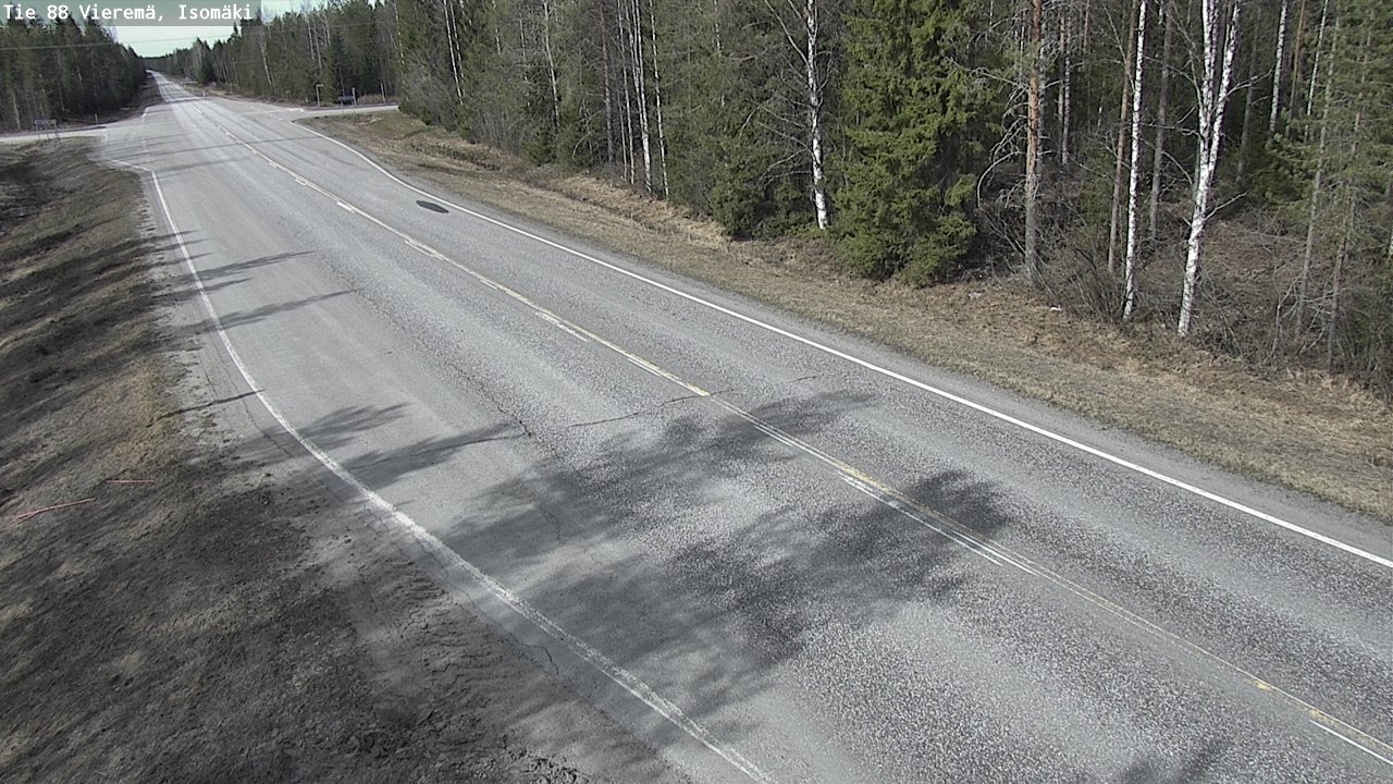 Kelikamerat Kuva Tie 88 Vieremä, Isomäki, Vieremä, Pohjois-Savo