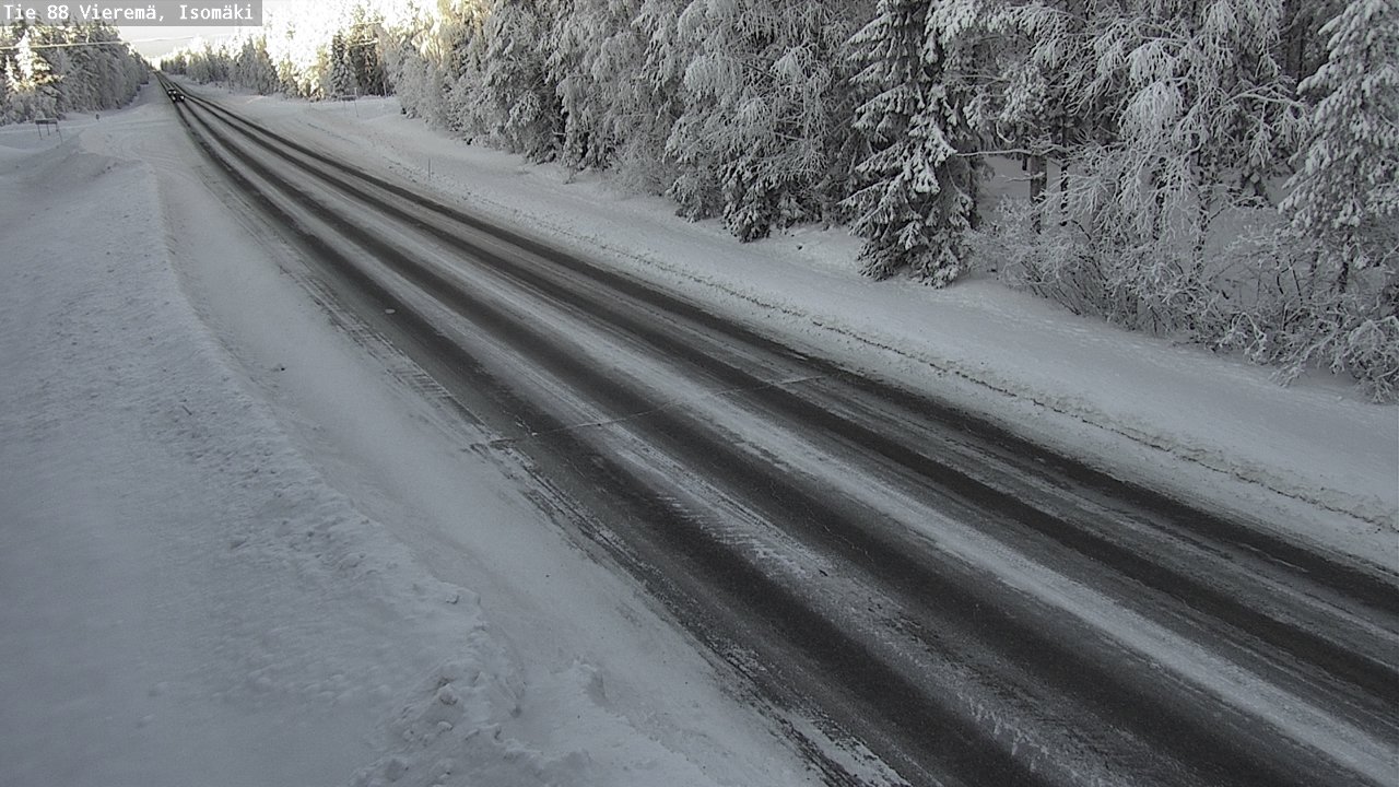 Weather Camera Image Road 88 Vieremä, Isomäki, Vieremä, Pohjois-Savo