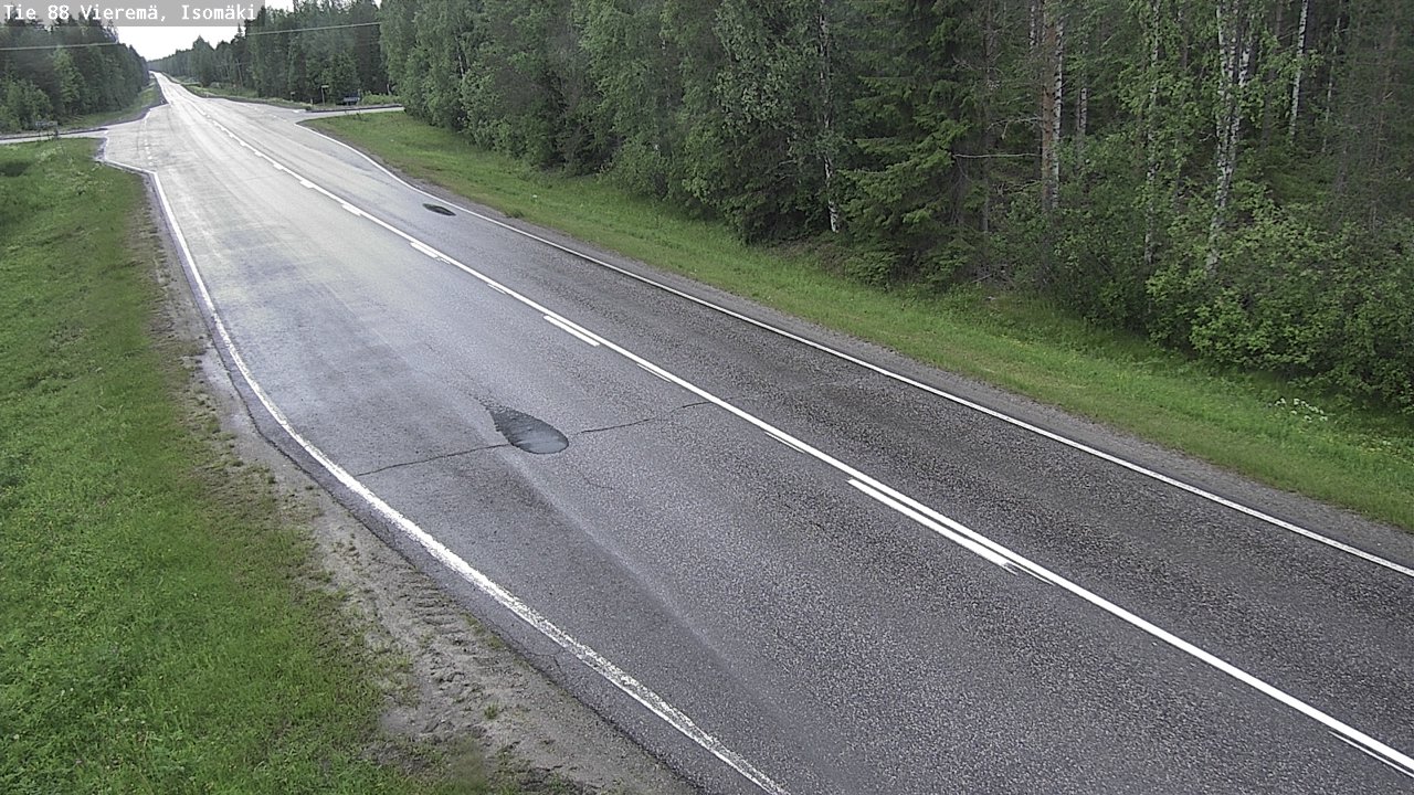 Kelikamerat Kuva Tie 88 Vieremä, Isomäki, Vieremä, Pohjois-Savo