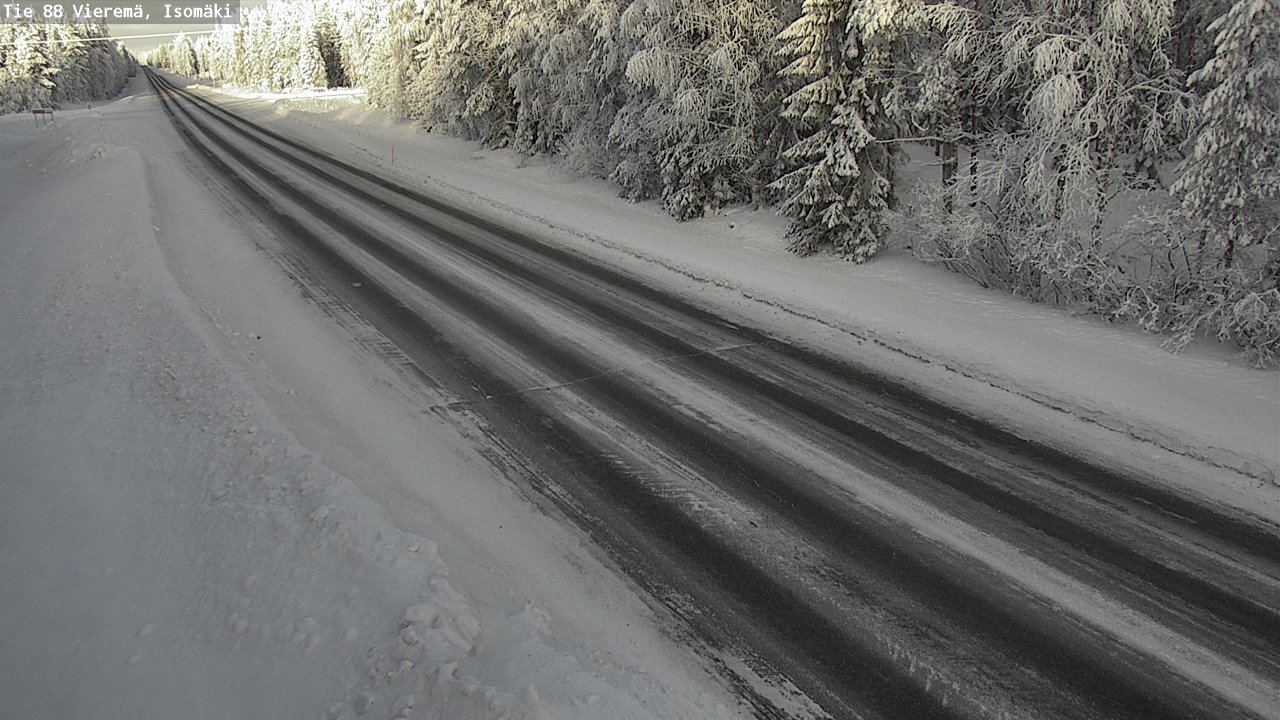 Weather Camera Image Road 88 Vieremä, Isomäki, Vieremä, Pohjois-Savo