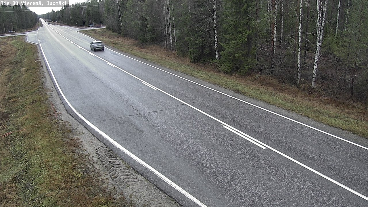 Weather Camera Image Väg 88 Vieremä, Isomäki, Vieremä, Pohjois-Savo