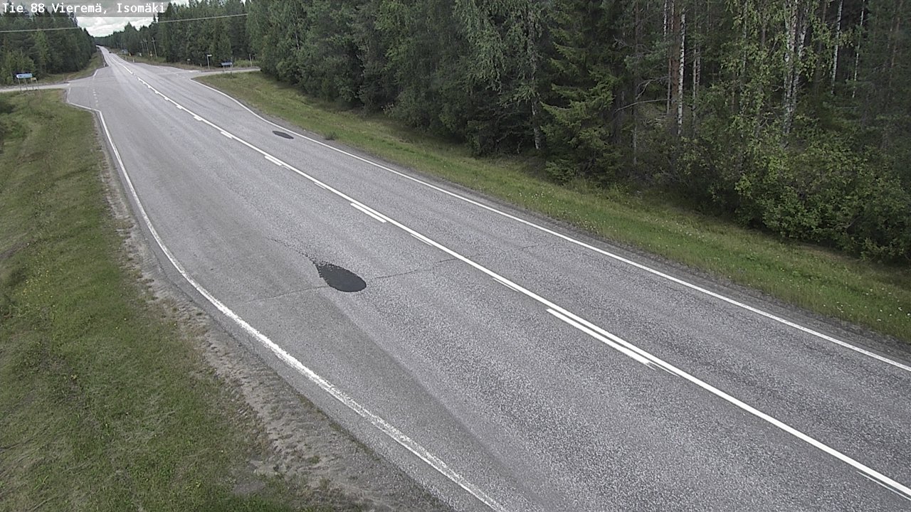 Kelikamerat Kuva Tie 88 Vieremä, Isomäki, Vieremä, Pohjois-Savo