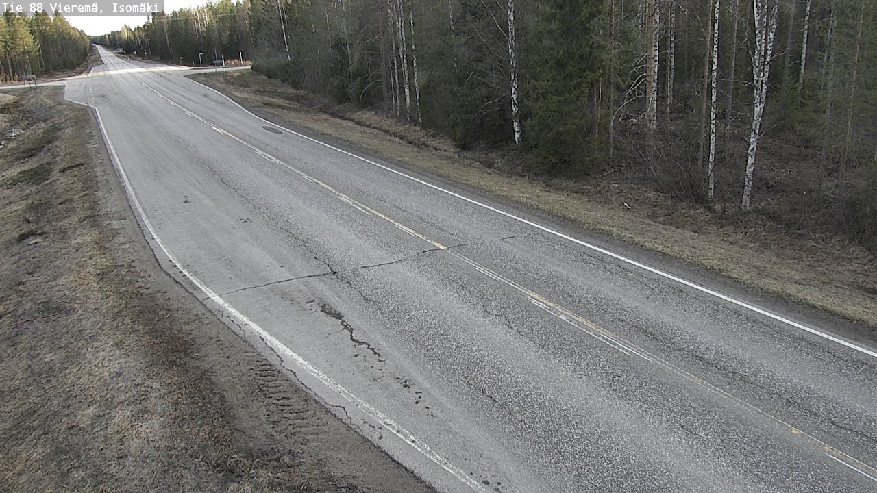 Kelikamerat Kuva Tie 88 Vieremä, Isomäki, Vieremä, Pohjois-Savo