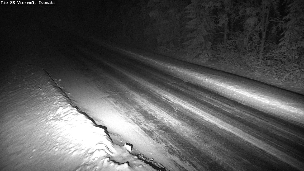 Kelikamerat Kuva Tie 88 Vieremä, Isomäki, Vieremä, Pohjois-Savo