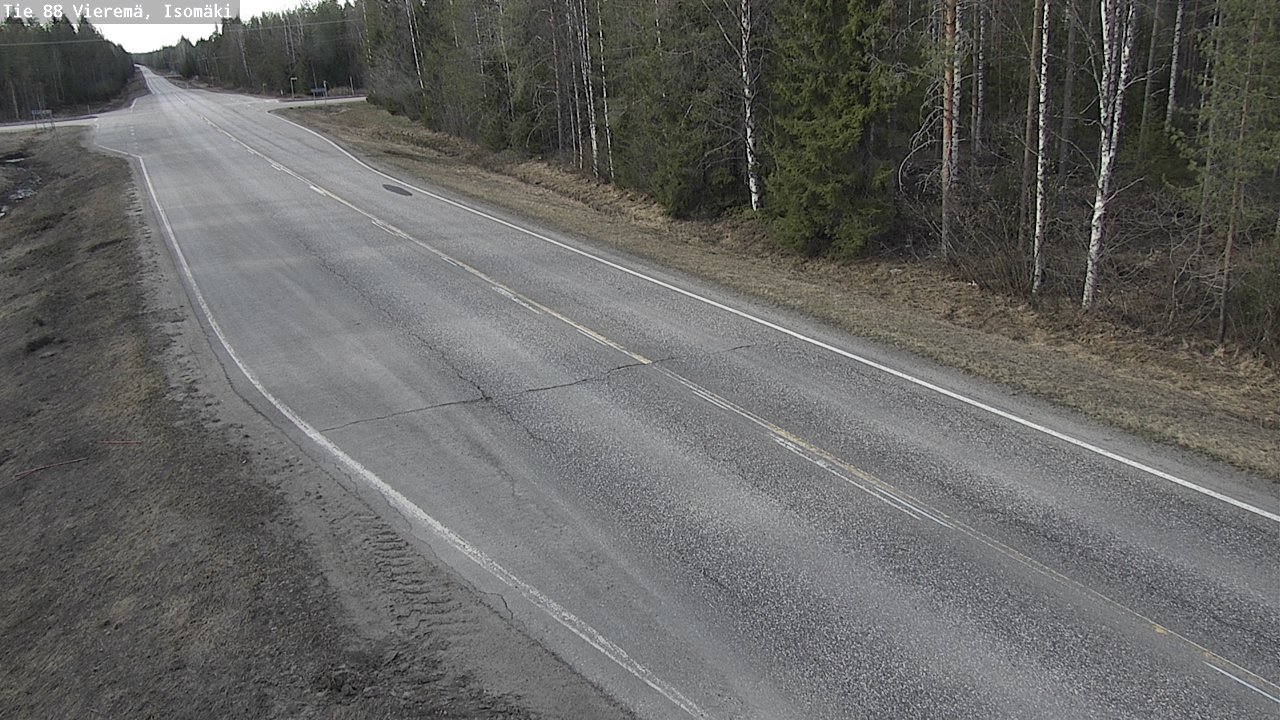 Kelikamerat Kuva Tie 88 Vieremä, Isomäki, Vieremä, Pohjois-Savo