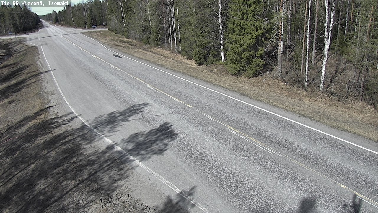 Kelikamerat Kuva Tie 88 Vieremä, Isomäki, Vieremä, Pohjois-Savo