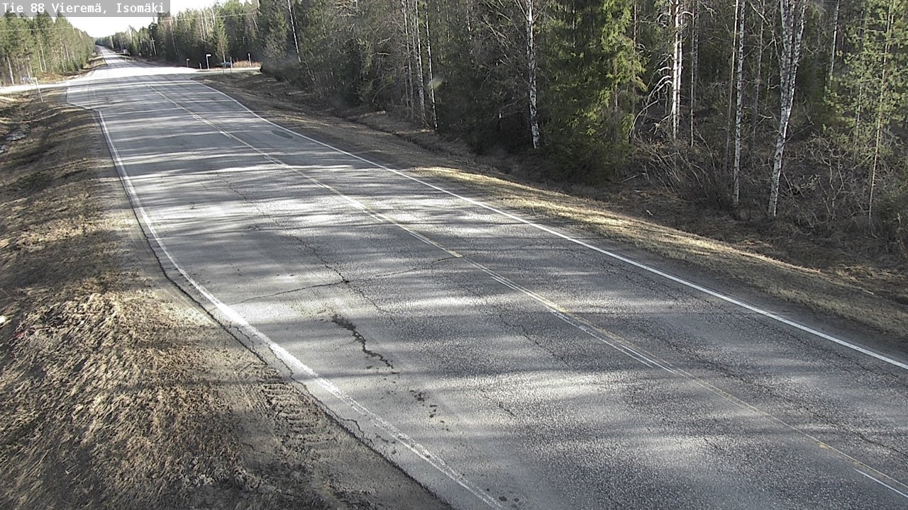 Kelikamerat Kuva Tie 88 Vieremä, Isomäki, Vieremä, Pohjois-Savo
