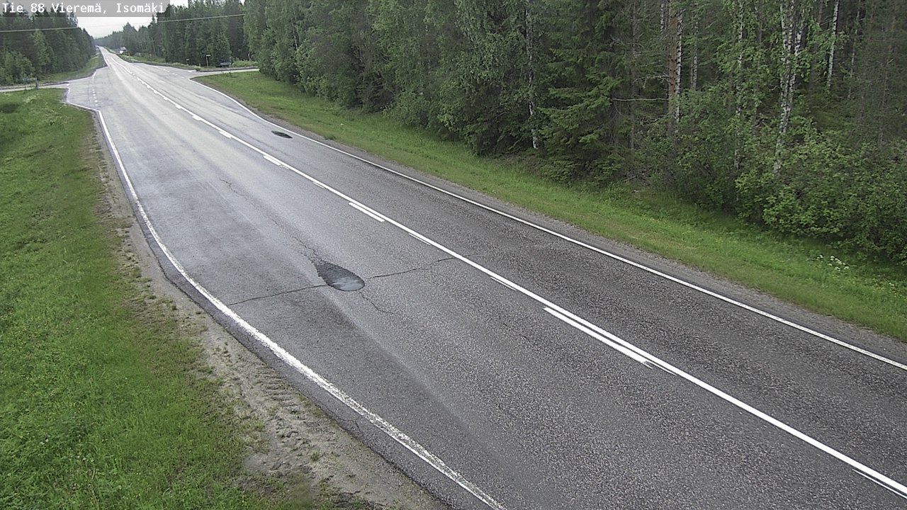 Kelikamerat Kuva Tie 88 Vieremä, Isomäki, Vieremä, Pohjois-Savo