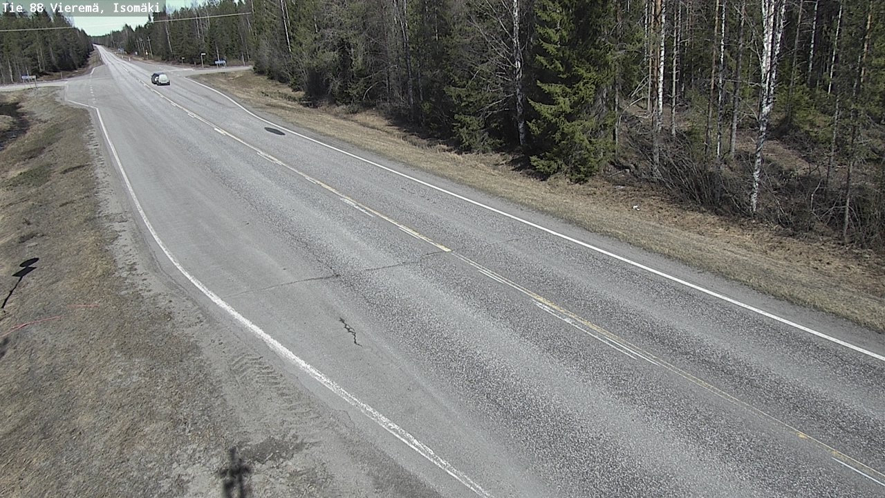 Kelikamerat Kuva Tie 88 Vieremä, Isomäki, Vieremä, Pohjois-Savo