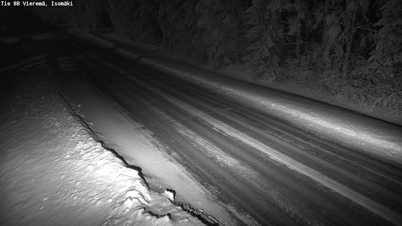 Weather Camera Image Väg 88 Vieremä, Isomäki, Vieremä, Pohjois-Savo
