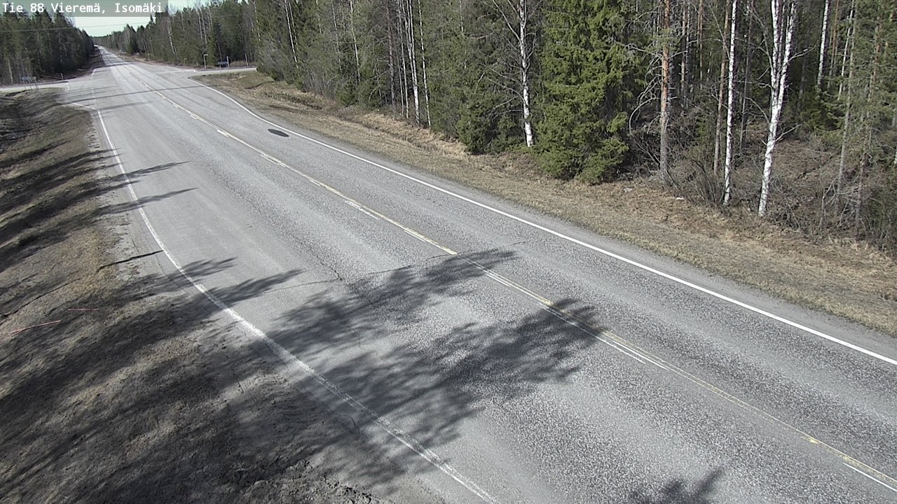 Kelikamerat Kuva Tie 88 Vieremä, Isomäki, Vieremä, Pohjois-Savo