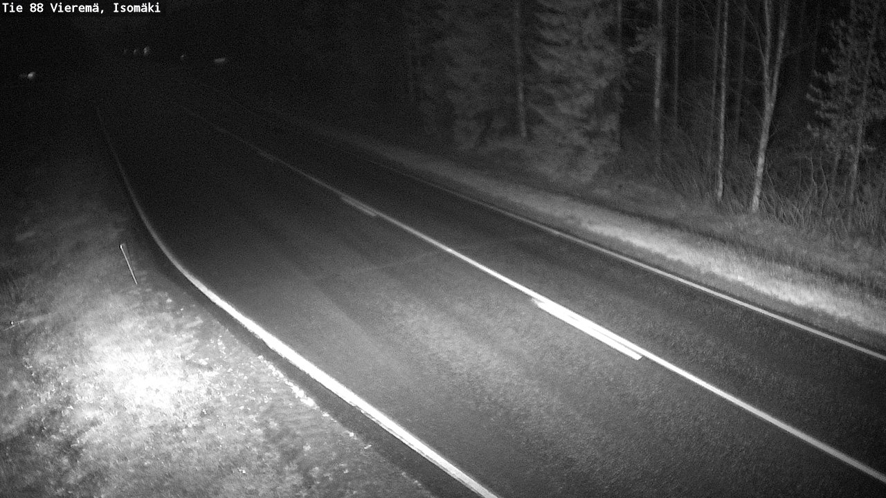 Weather Camera Image Väg 88 Vieremä, Isomäki, Vieremä, Pohjois-Savo
