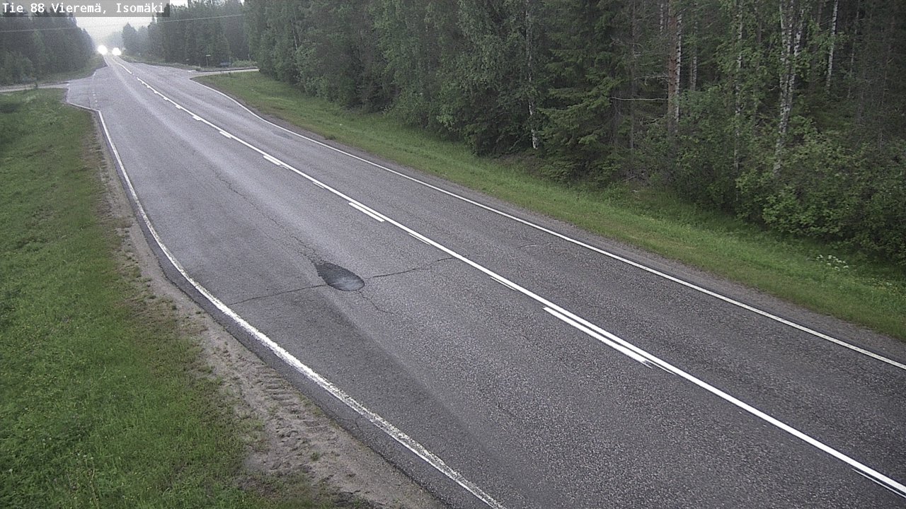 Kelikamerat Kuva Tie 88 Vieremä, Isomäki, Vieremä, Pohjois-Savo