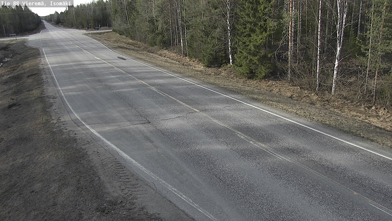 Kelikamerat Kuva Tie 88 Vieremä, Isomäki, Vieremä, Pohjois-Savo