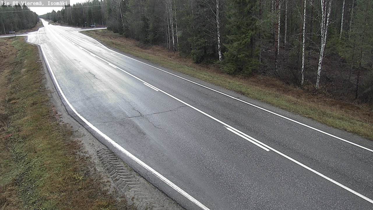 Weather Camera Image Väg 88 Vieremä, Isomäki, Vieremä, Pohjois-Savo