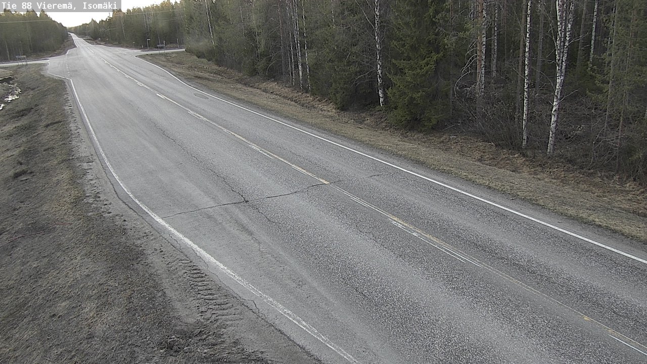 Kelikamerat Kuva Tie 88 Vieremä, Isomäki, Vieremä, Pohjois-Savo