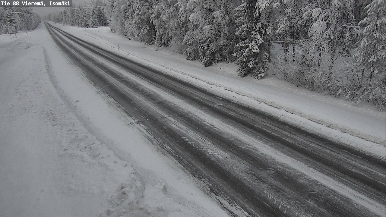 Kelikamerat Kuva Tie 88 Vieremä, Isomäki, Vieremä, Pohjois-Savo