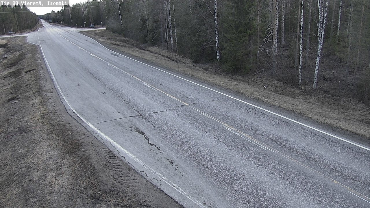 Kelikamerat Kuva Tie 88 Vieremä, Isomäki, Vieremä, Pohjois-Savo