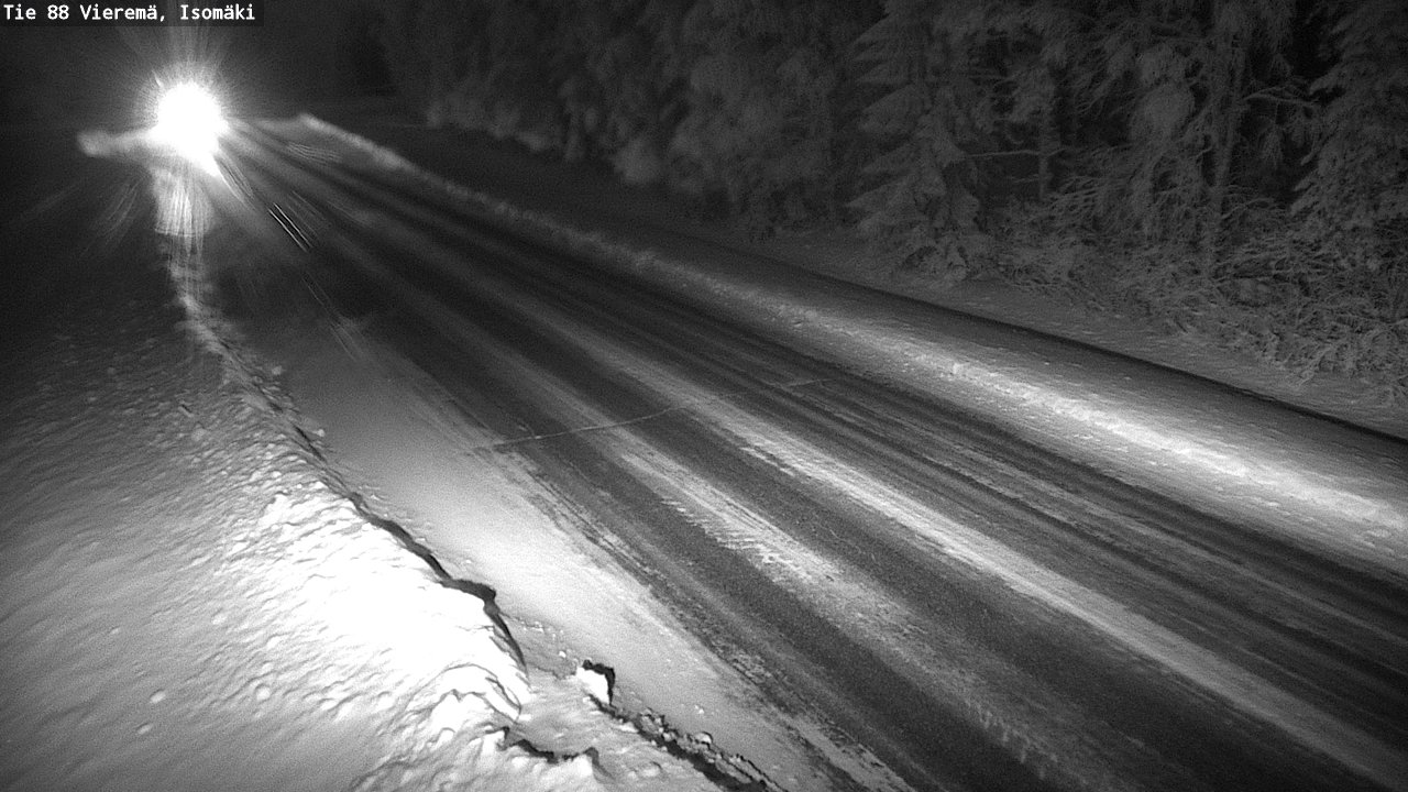 Weather Camera Image Road 88 Vieremä, Isomäki, Vieremä, Pohjois-Savo