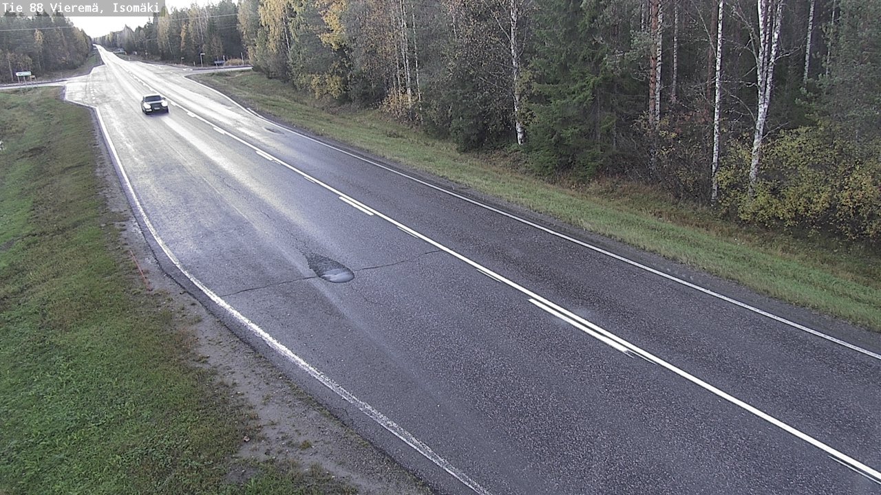 Kelikamerat Kuva Tie 88 Vieremä, Isomäki, Vieremä, Pohjois-Savo