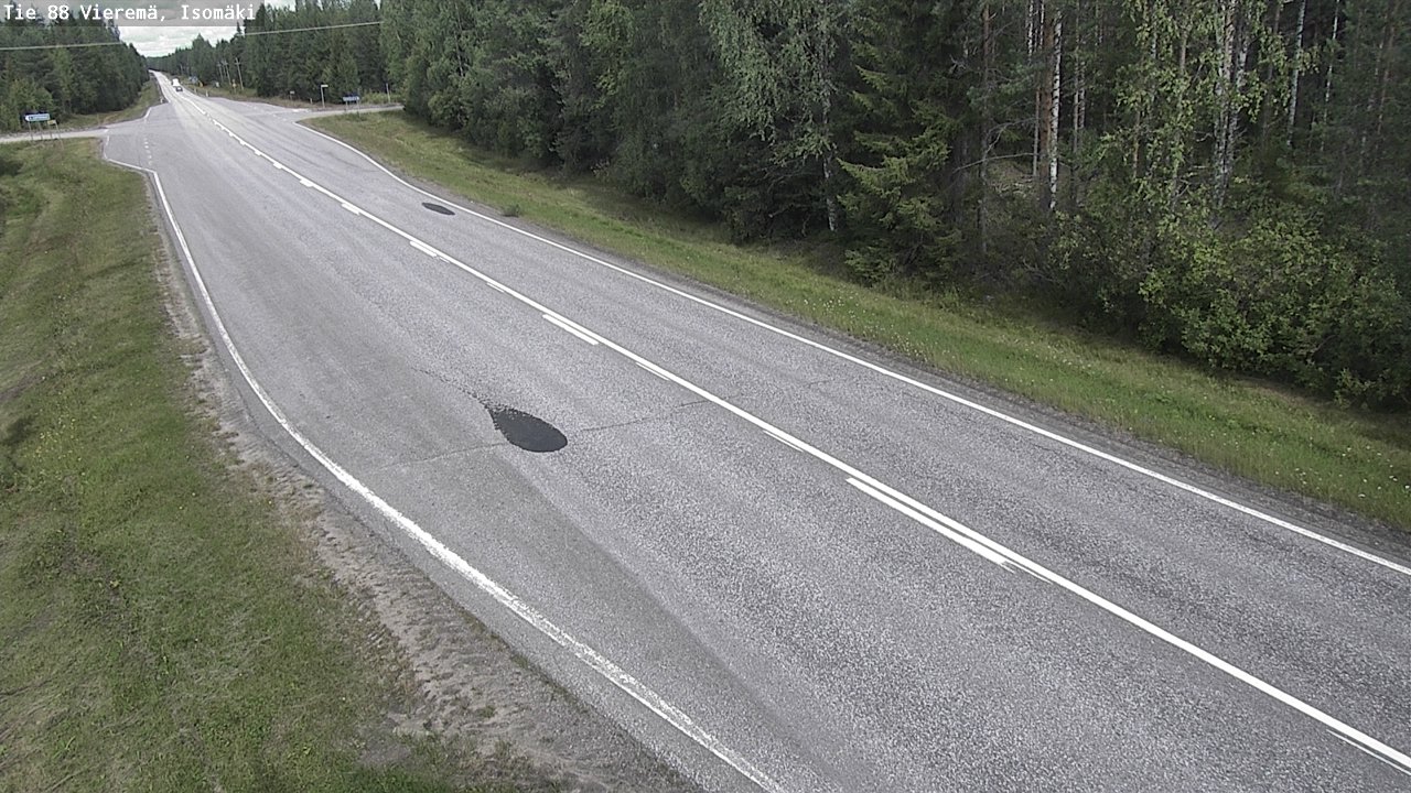 Kelikamerat Kuva Tie 88 Vieremä, Isomäki, Vieremä, Pohjois-Savo