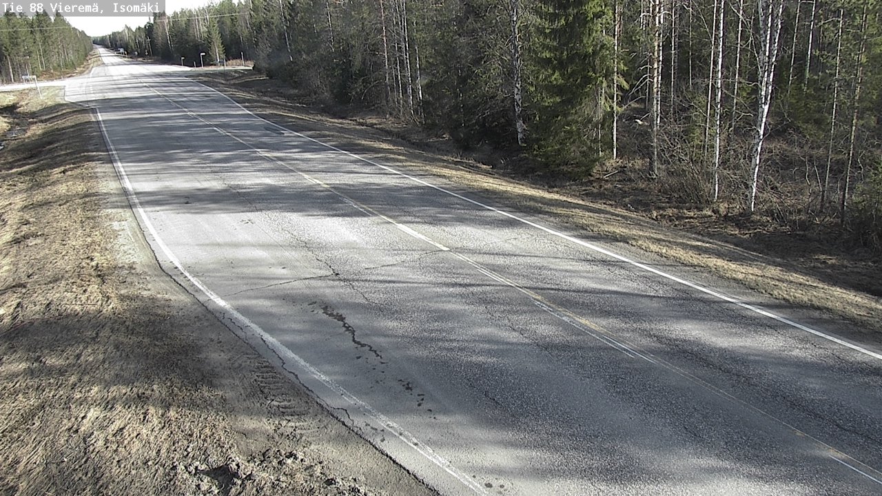 Kelikamerat Kuva Tie 88 Vieremä, Isomäki, Vieremä, Pohjois-Savo