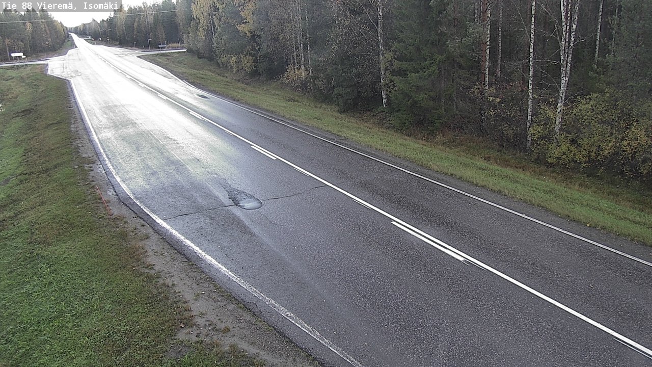 Kelikamerat Kuva Tie 88 Vieremä, Isomäki, Vieremä, Pohjois-Savo