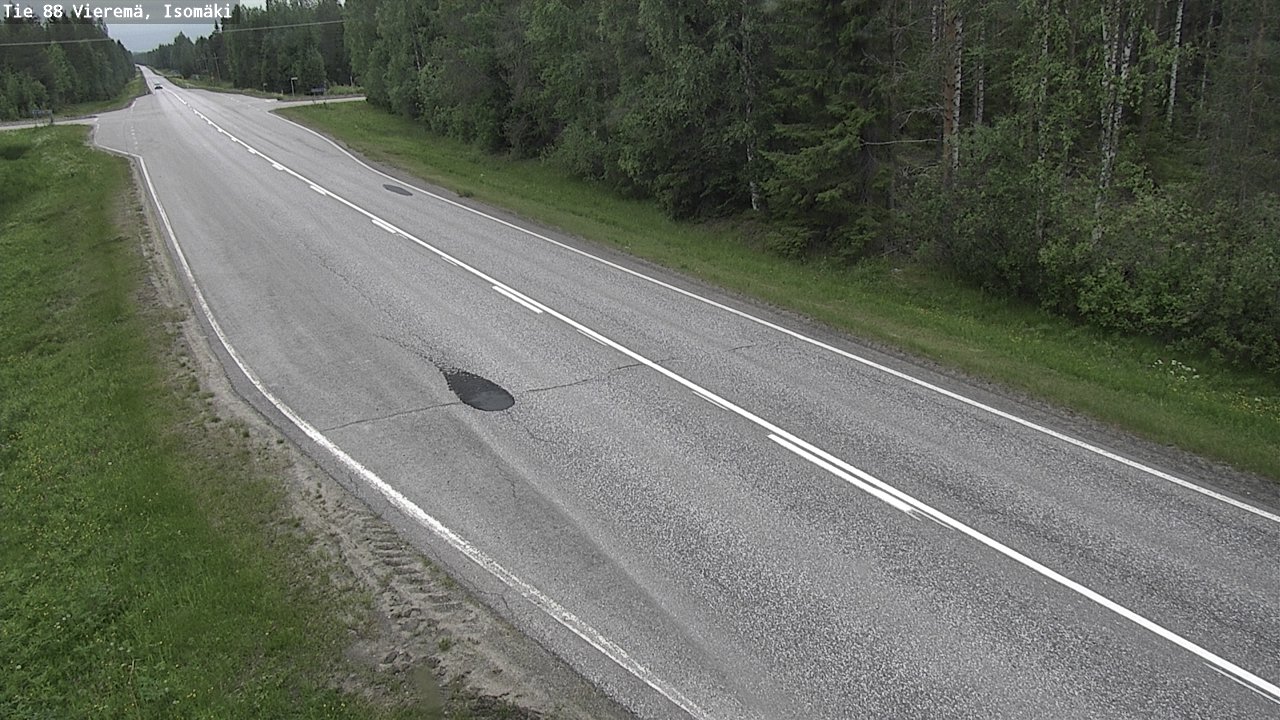 Kelikamerat Kuva Tie 88 Vieremä, Isomäki, Vieremä, Pohjois-Savo